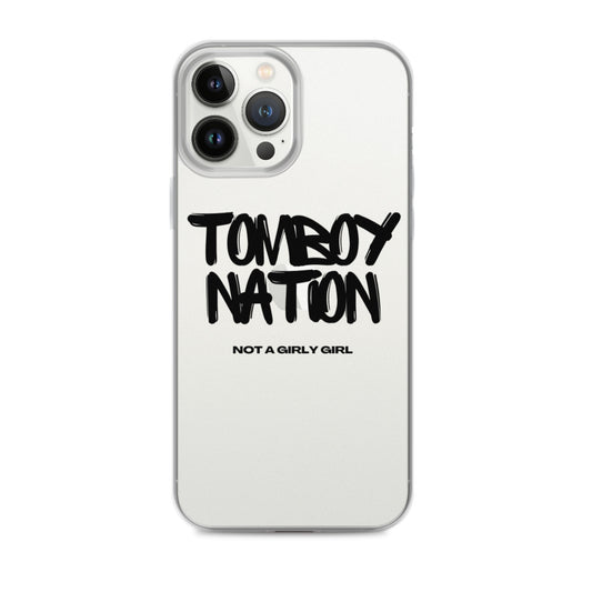 Clear Tomboy Nation Case for iPhone®