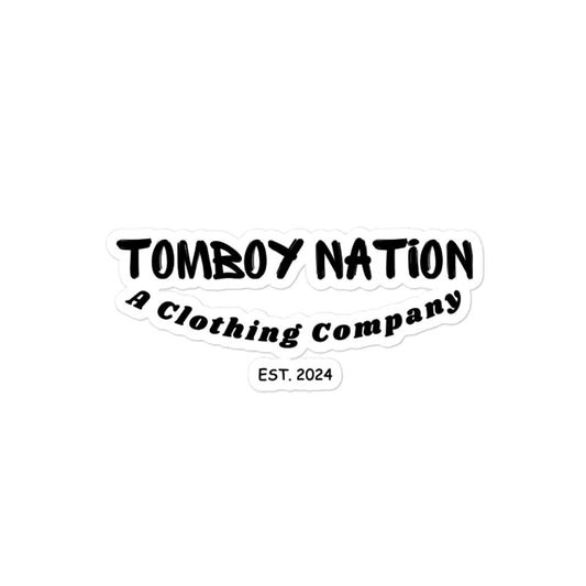 Tomboy Nation Curvy Sticker