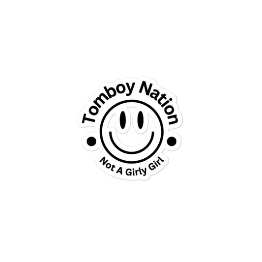 Tomboy Nation Smiley Sticker
