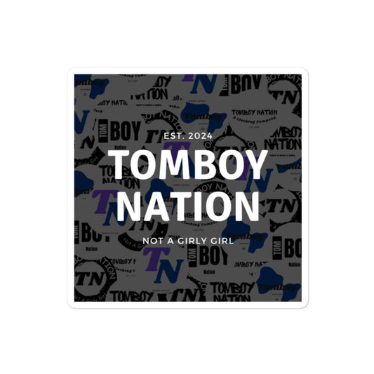 Tomboy Nation Overlap Sticker
