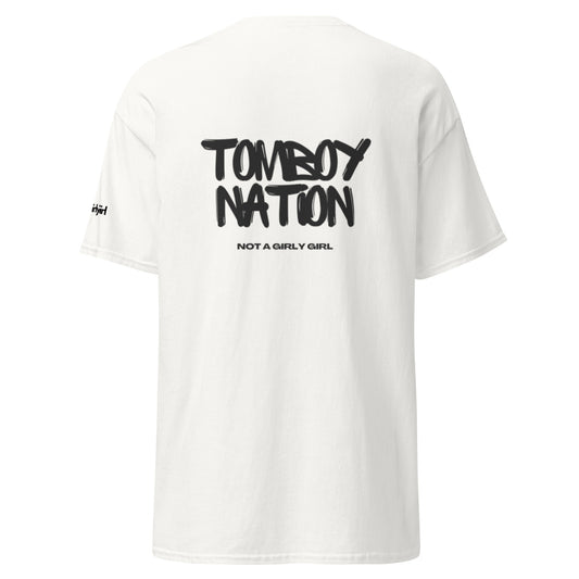 Tomboy Nation White Original Tee