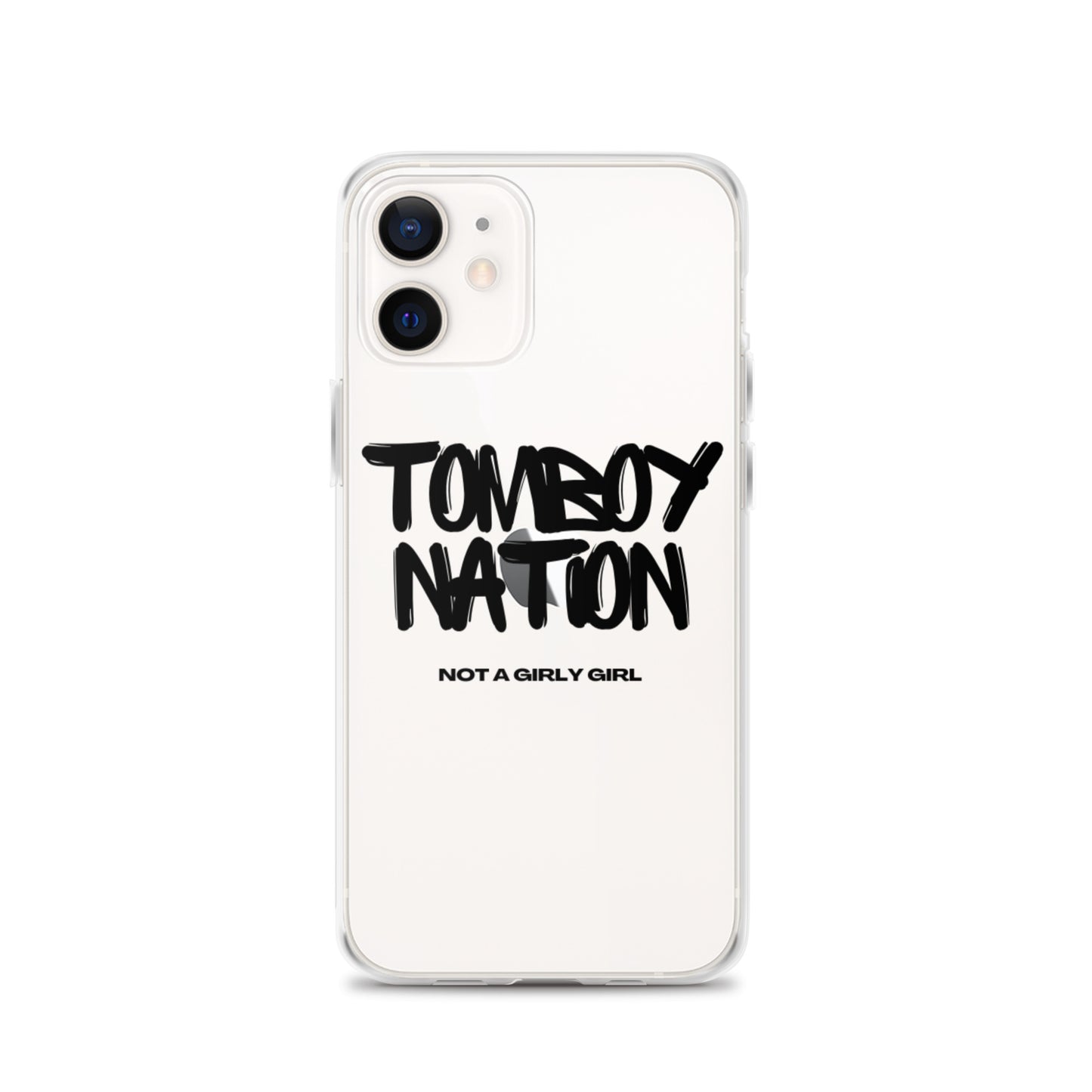 Clear Tomboy Nation Case for iPhone®