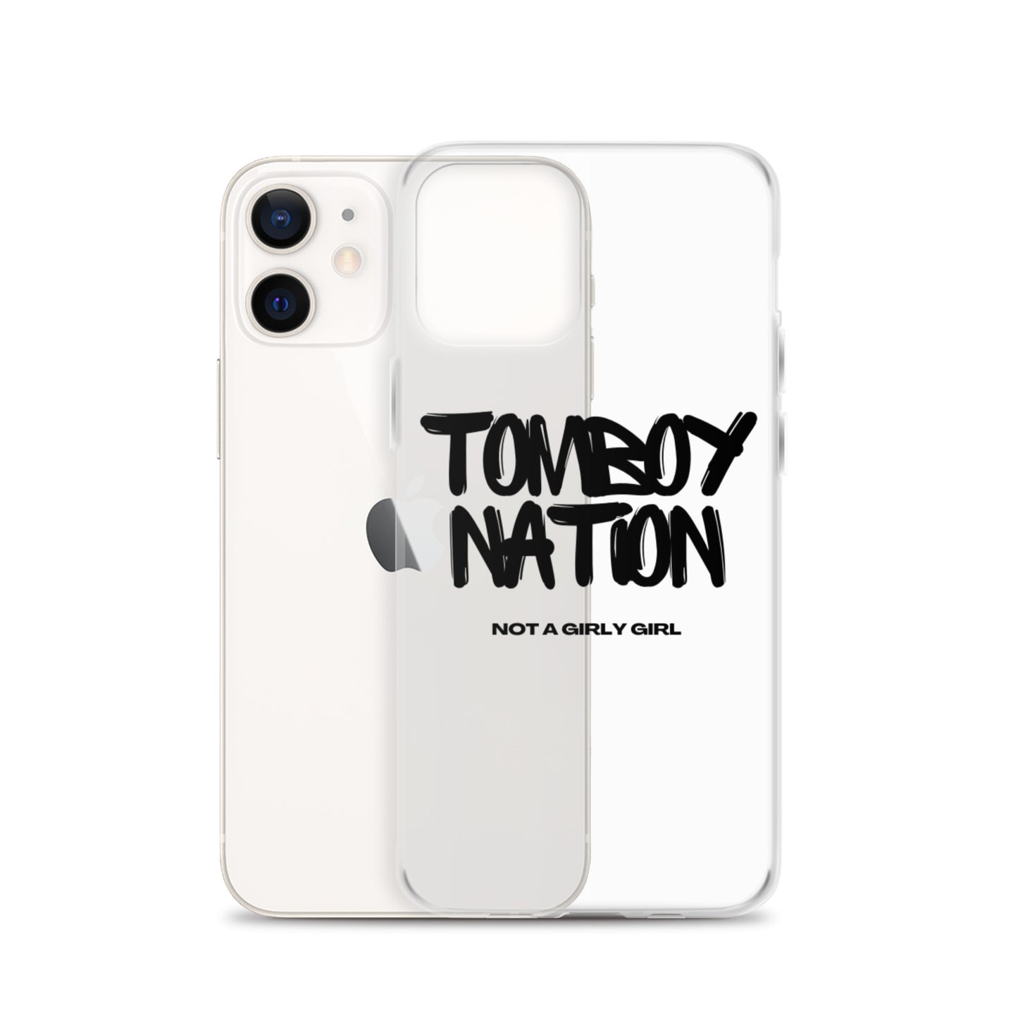 Clear Tomboy Nation Case for iPhone®