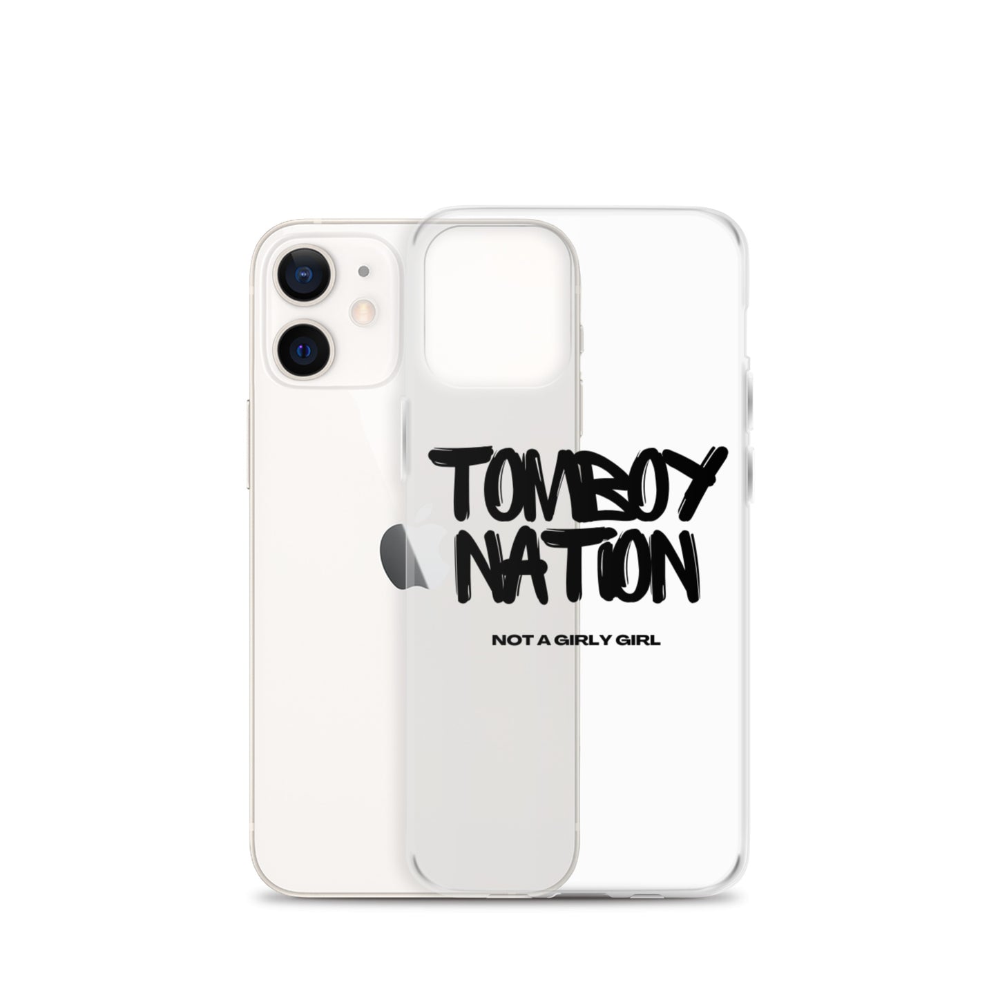 Clear Tomboy Nation Case for iPhone®