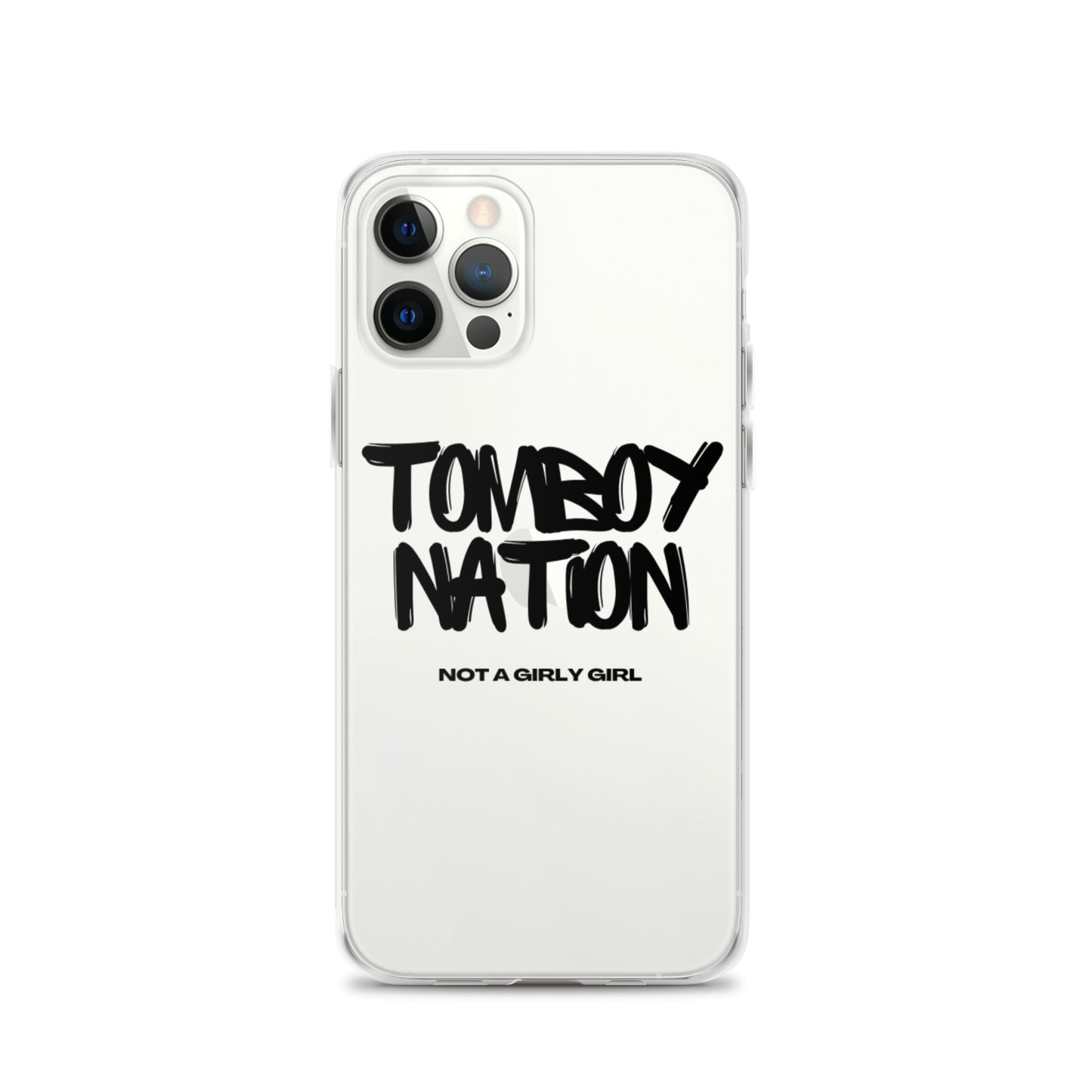 Clear Tomboy Nation Case for iPhone®