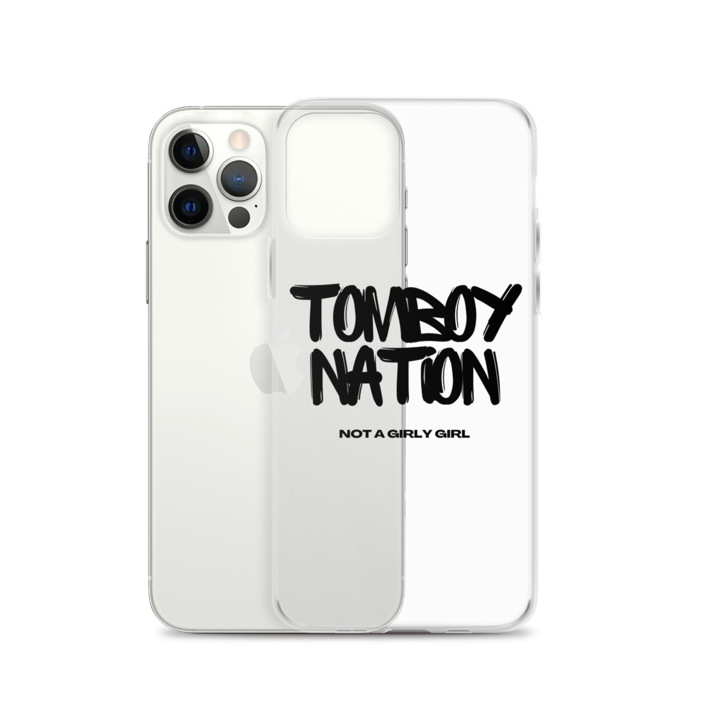 Clear Tomboy Nation Case for iPhone®