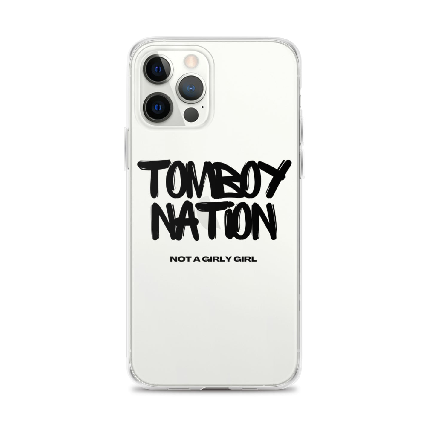 Clear Tomboy Nation Case for iPhone®