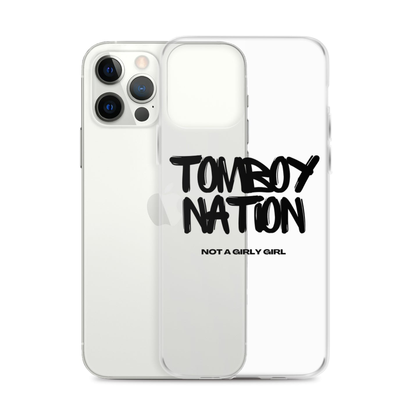 Clear Tomboy Nation Case for iPhone®