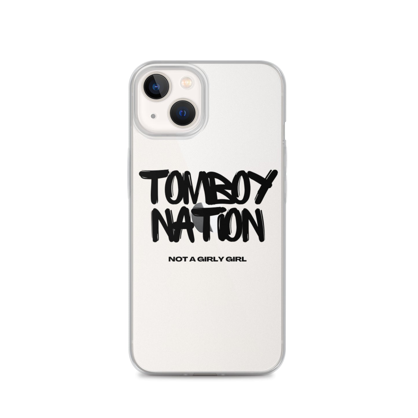 Clear Tomboy Nation Case for iPhone®