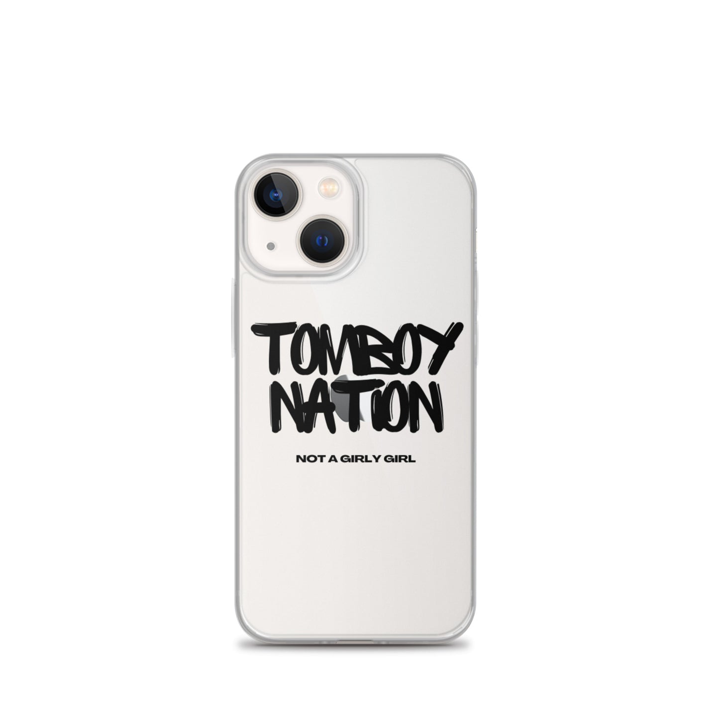 Clear Tomboy Nation Case for iPhone®