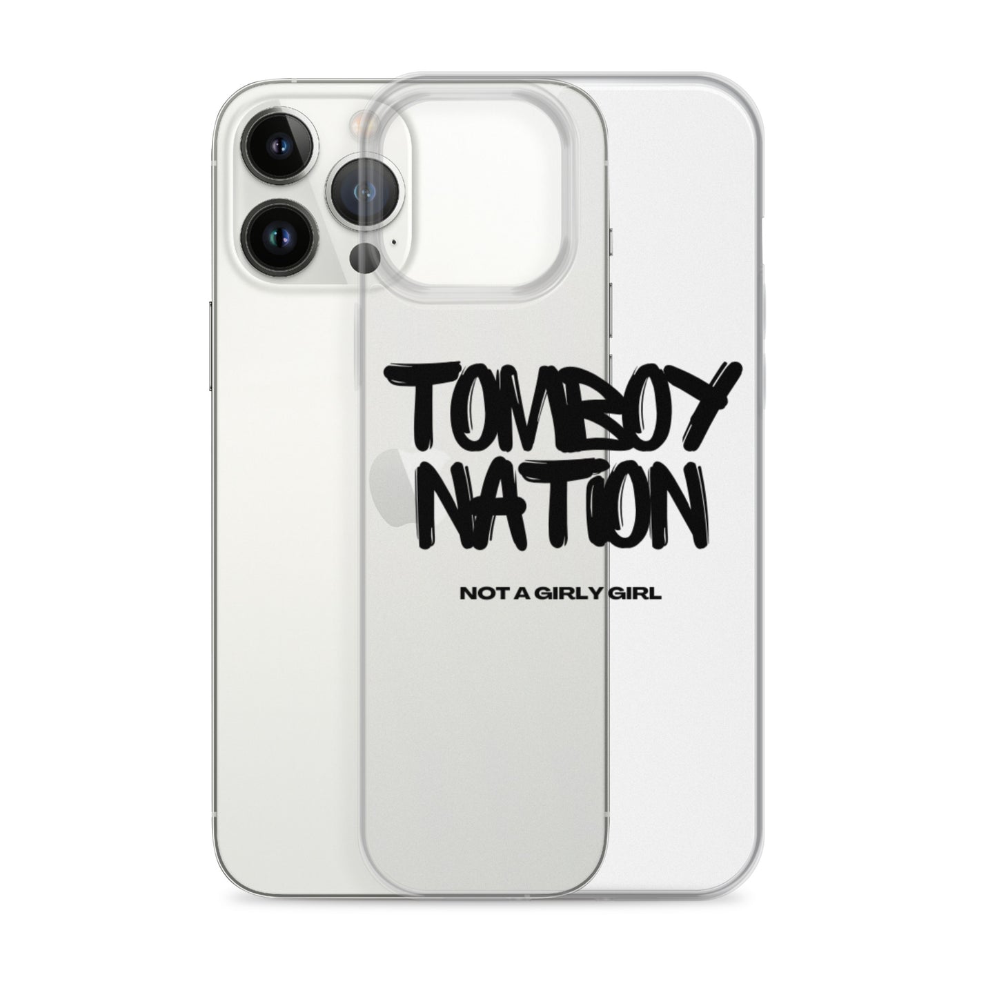 Clear Tomboy Nation Case for iPhone®