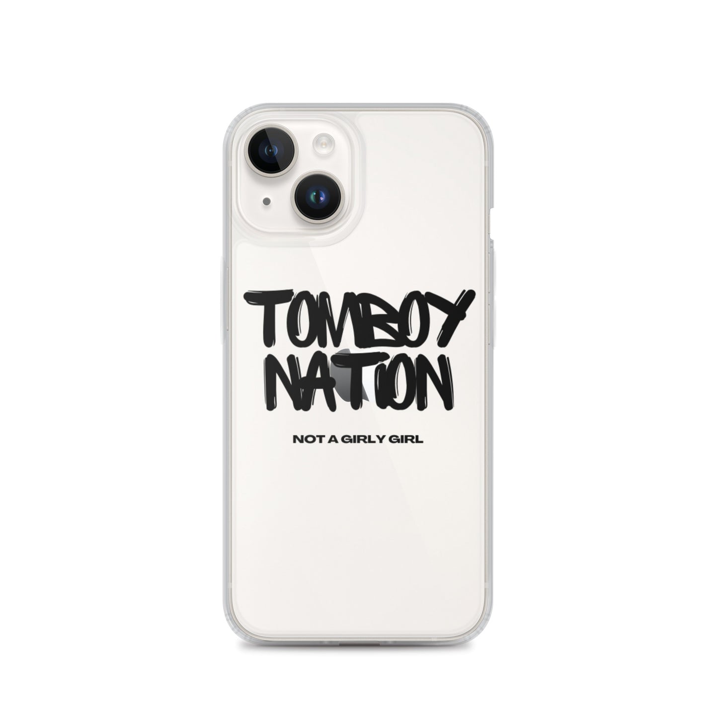 Clear Tomboy Nation Case for iPhone®