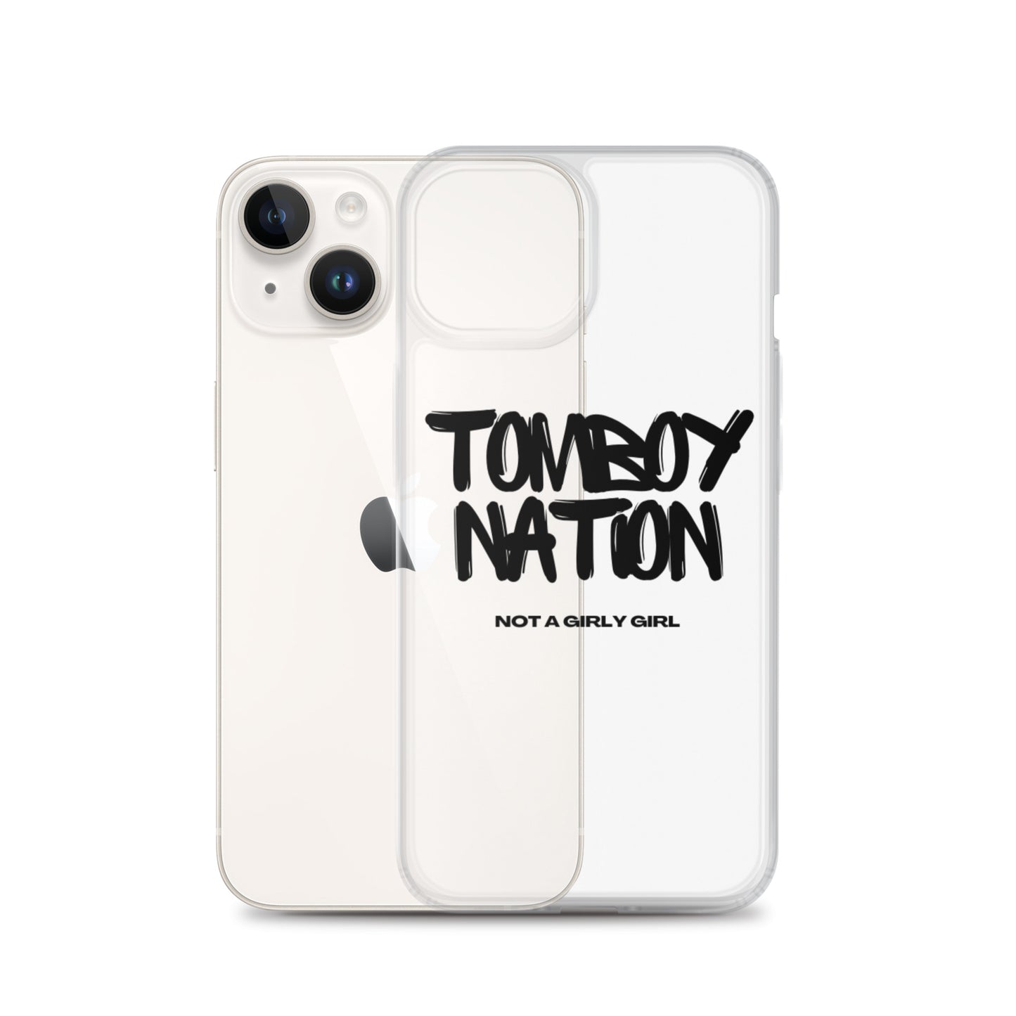 Clear Tomboy Nation Case for iPhone®