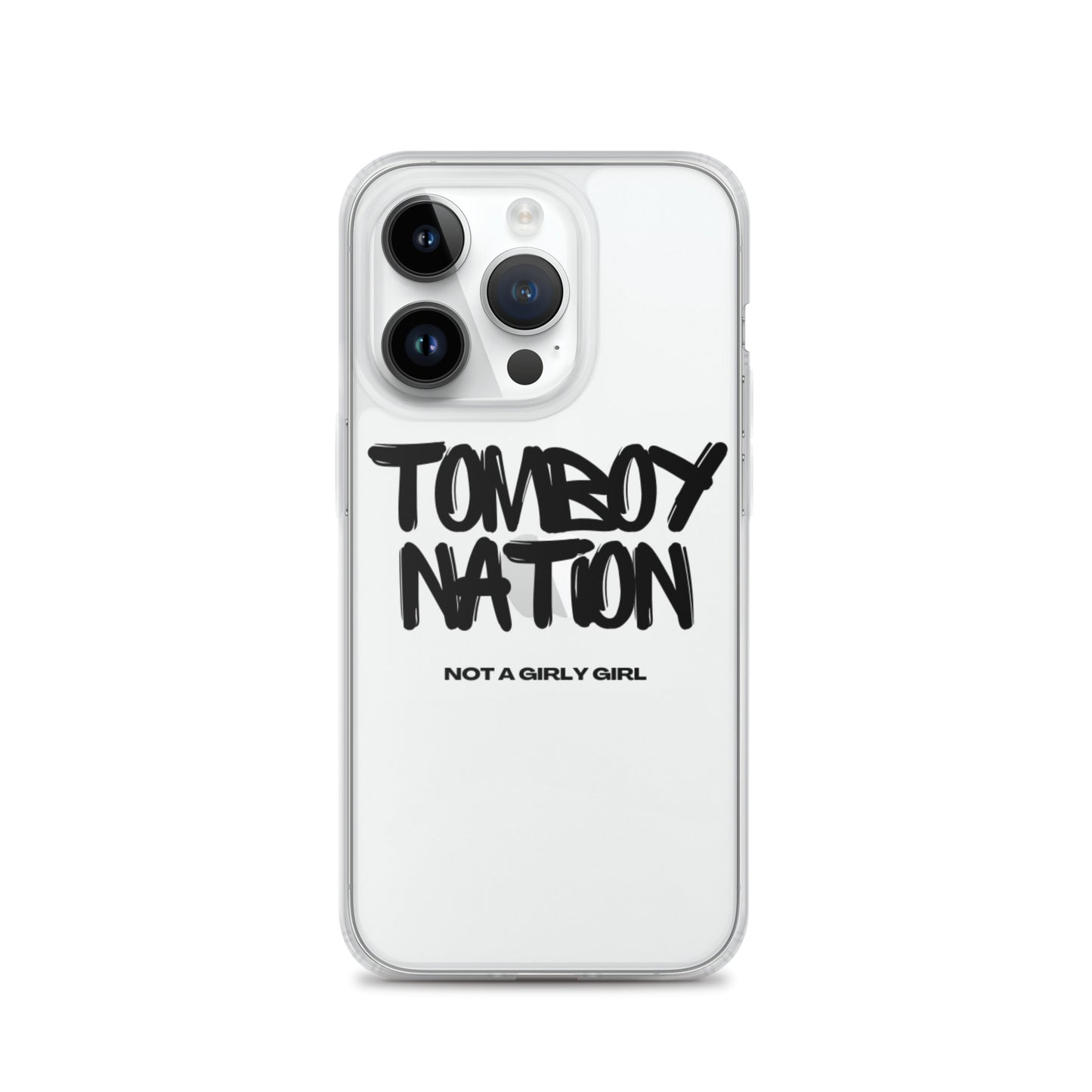 Clear Tomboy Nation Case for iPhone®