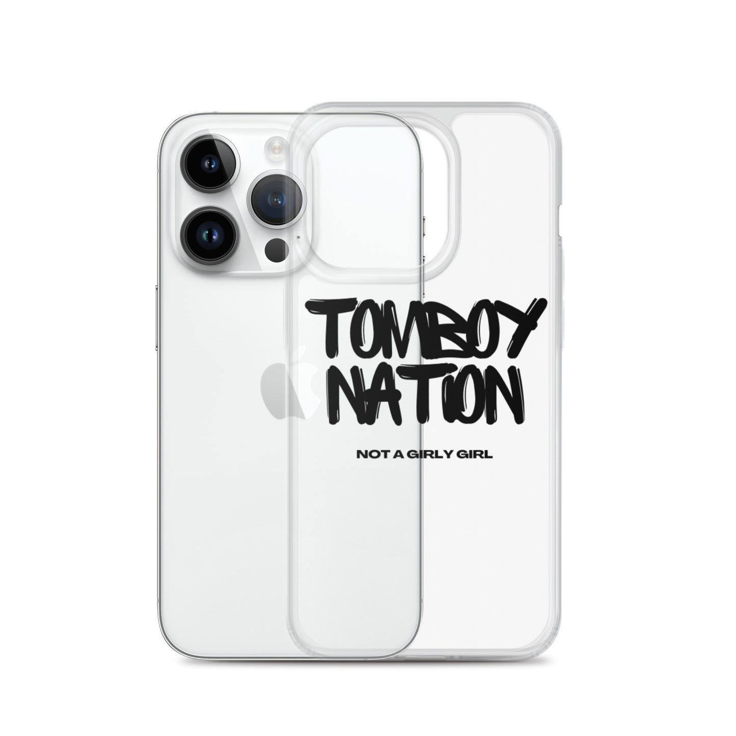 Clear Tomboy Nation Case for iPhone®