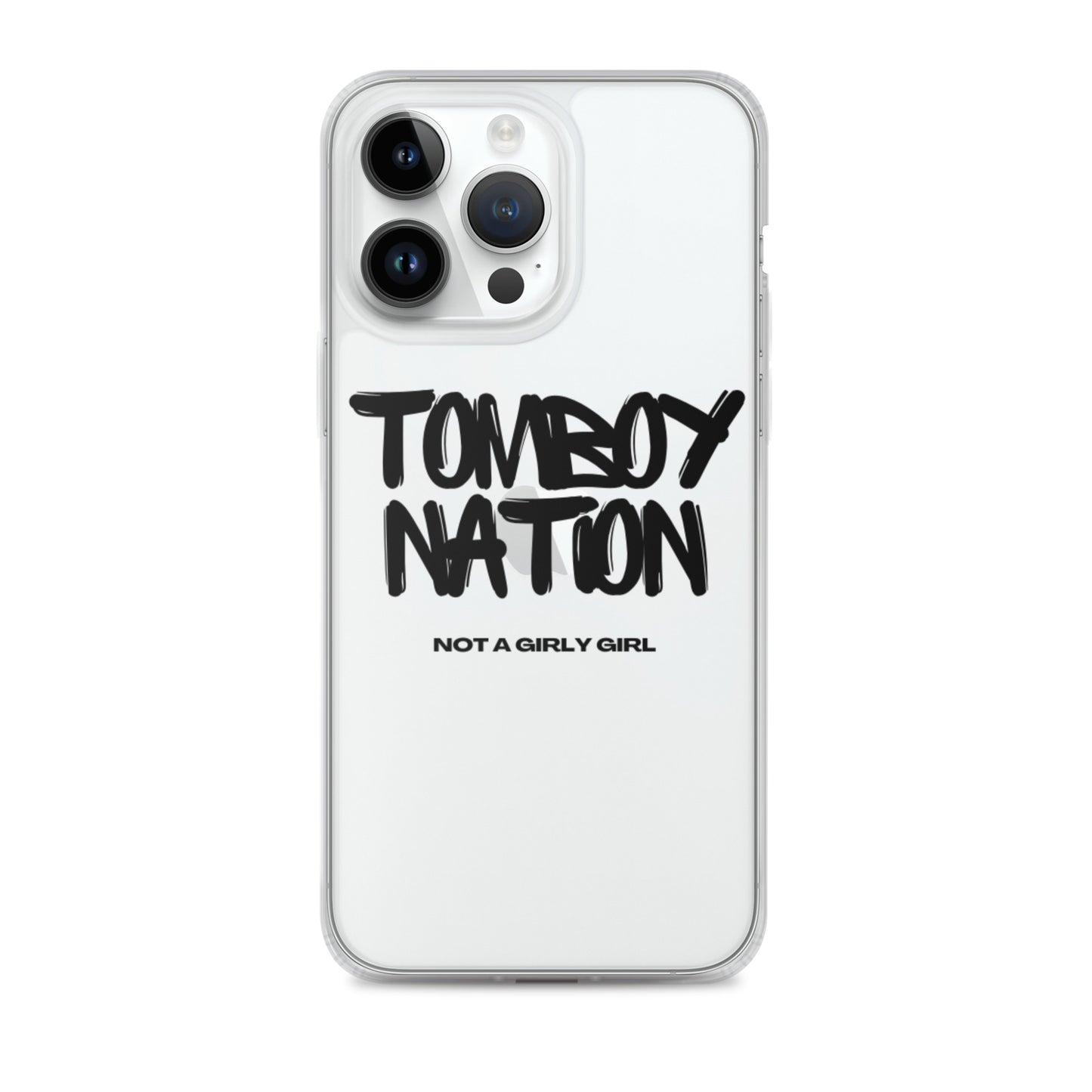 Clear Tomboy Nation Case for iPhone®