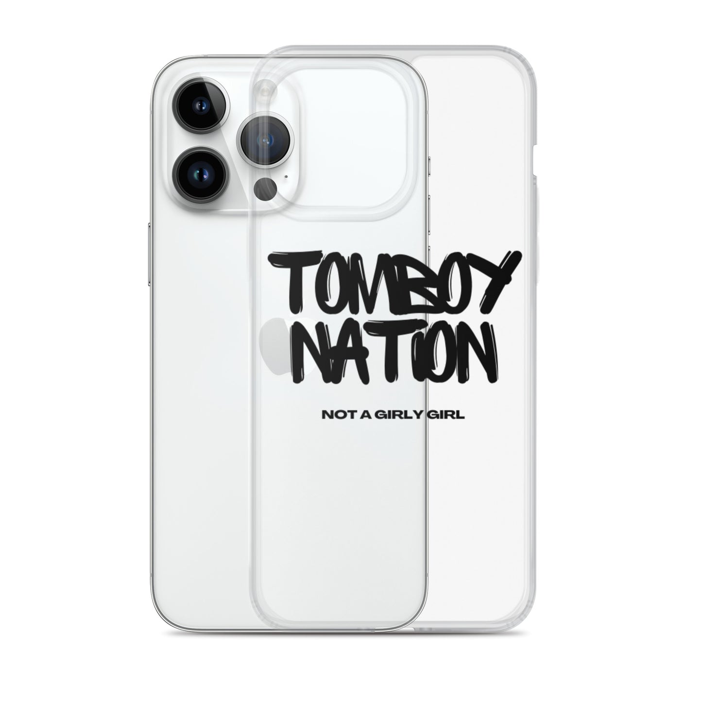 Clear Tomboy Nation Case for iPhone®