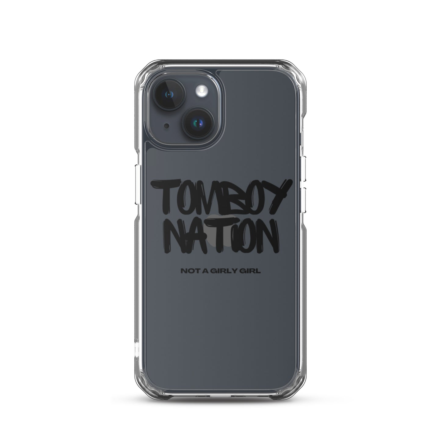 Clear Tomboy Nation Case for iPhone®