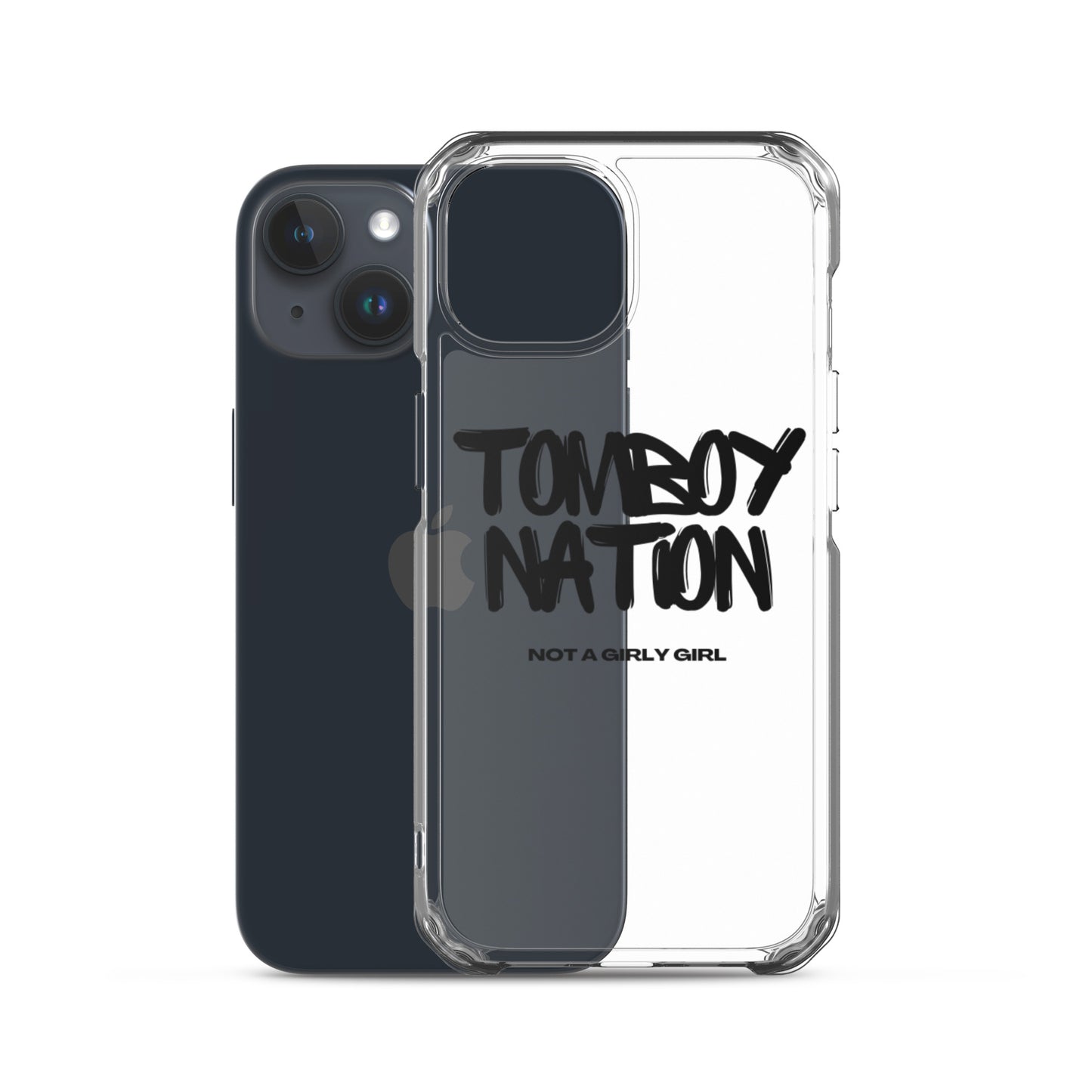 Clear Tomboy Nation Case for iPhone®