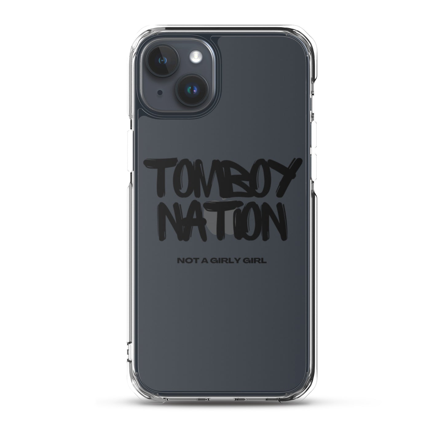 Clear Tomboy Nation Case for iPhone®