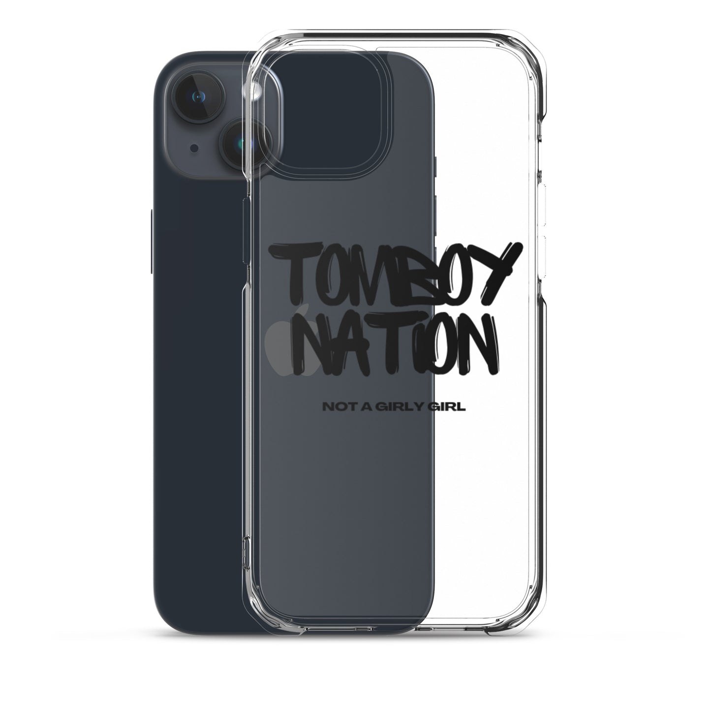 Clear Tomboy Nation Case for iPhone®