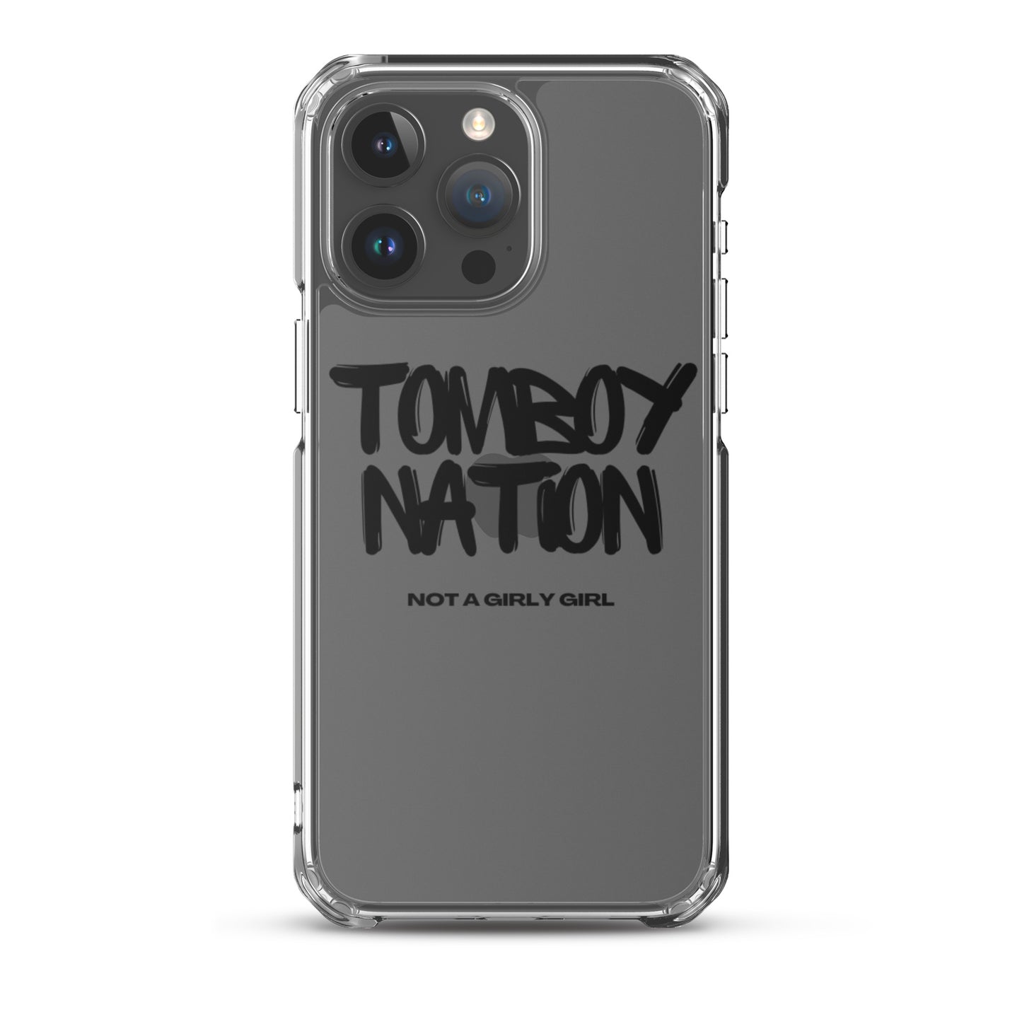 Clear Tomboy Nation Case for iPhone®