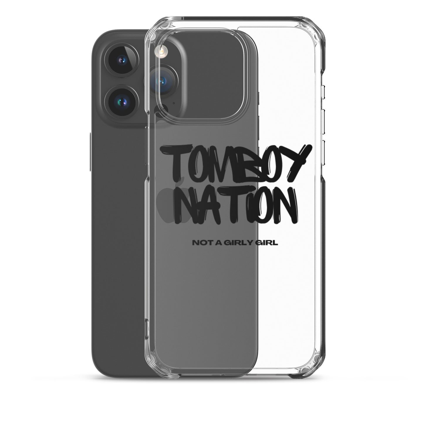 Clear Tomboy Nation Case for iPhone®