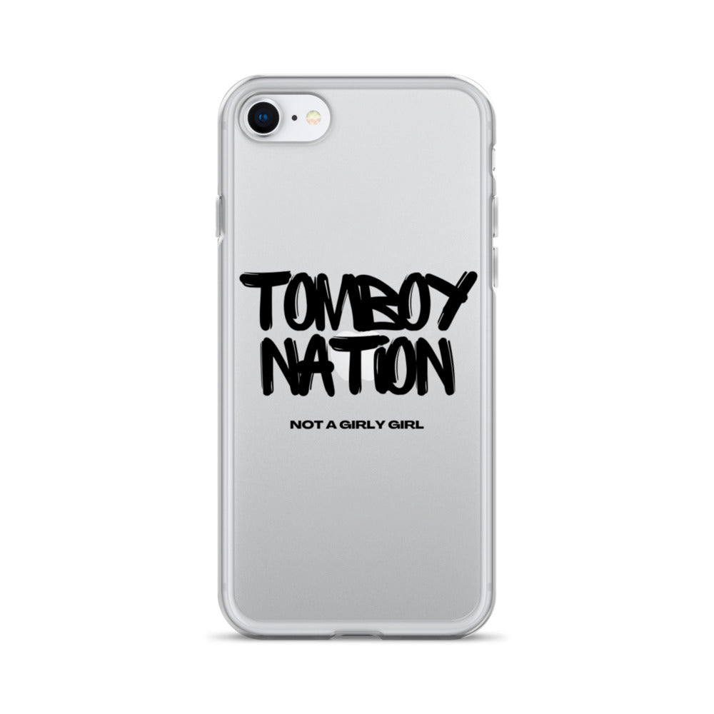 Clear Tomboy Nation Case for iPhone®