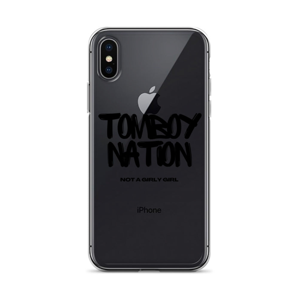 Clear Tomboy Nation Case for iPhone®