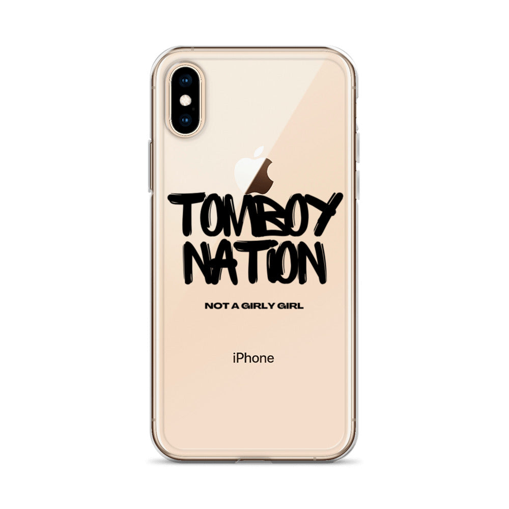 Clear Tomboy Nation Case for iPhone®