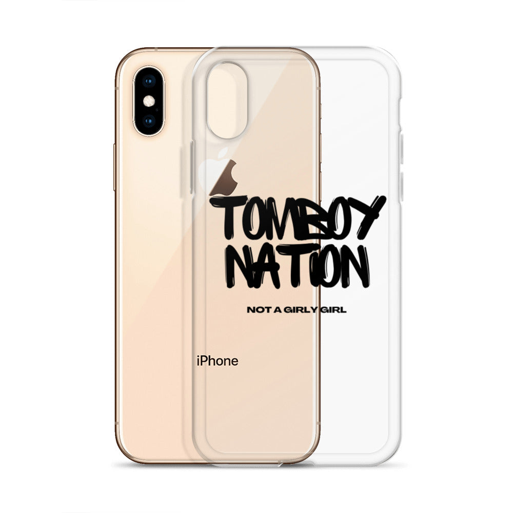 Clear Tomboy Nation Case for iPhone®