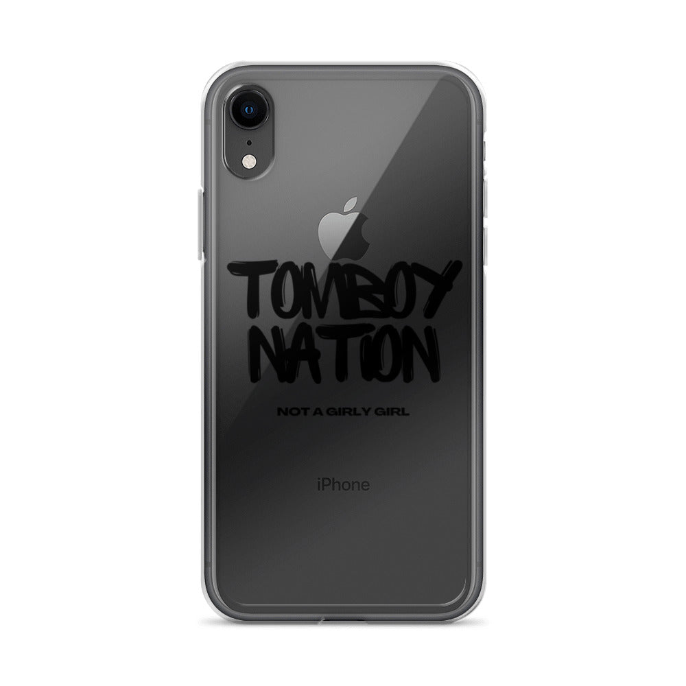 Clear Tomboy Nation Case for iPhone®