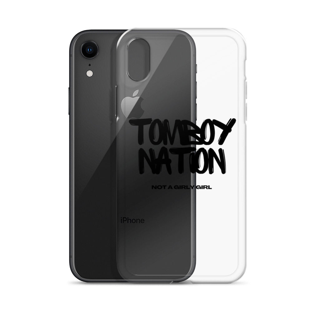 Clear Tomboy Nation Case for iPhone®