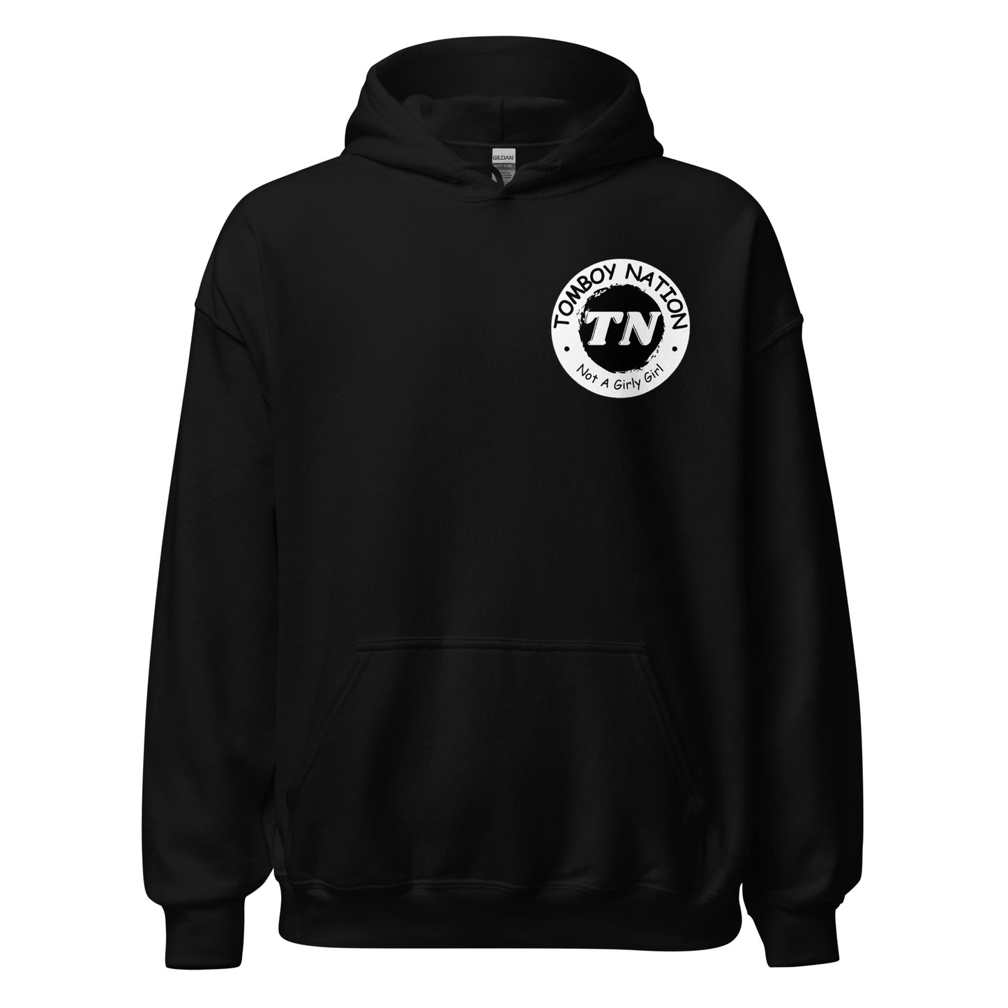 Tomboy Nation Black Spotty Hoodie