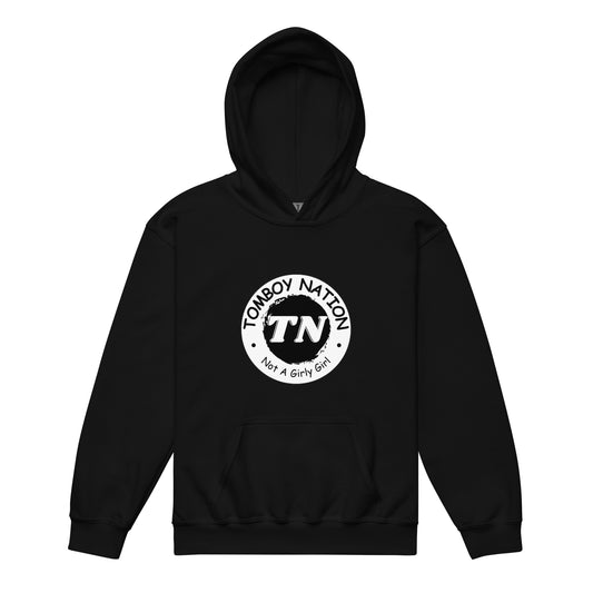 Big Kids Tomboy Nation Logo Hoodie